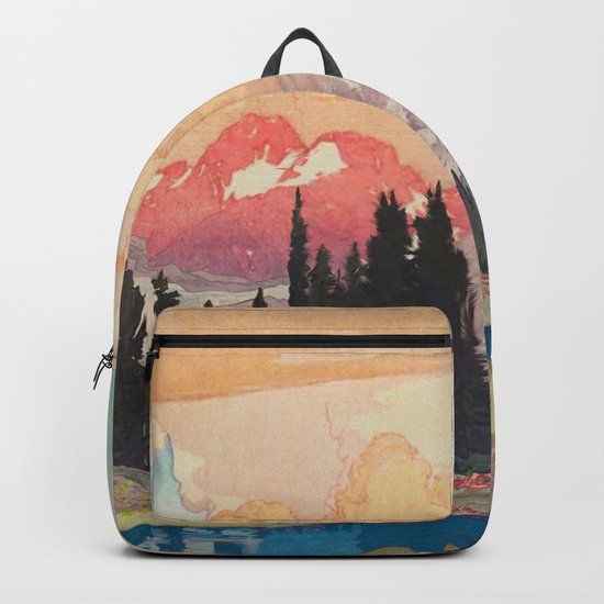 Storms over Keiisino Backpack