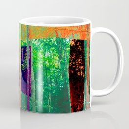 When We Get There Coffee Mug | Psychadelic, Abstract, Outdoors, Forest, Neon, Trippy, Color, Digital Manipulation, Photoediting, Photo 