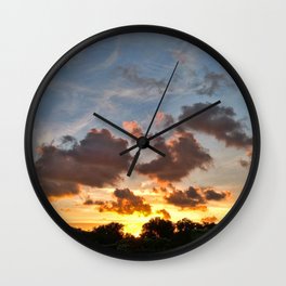 Beautiful Sunset Wall Clock
