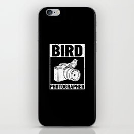 Bird Photography Lens Camera Photographer iPhone Skin