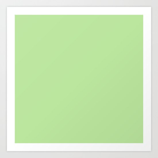 Happy Green Art Print