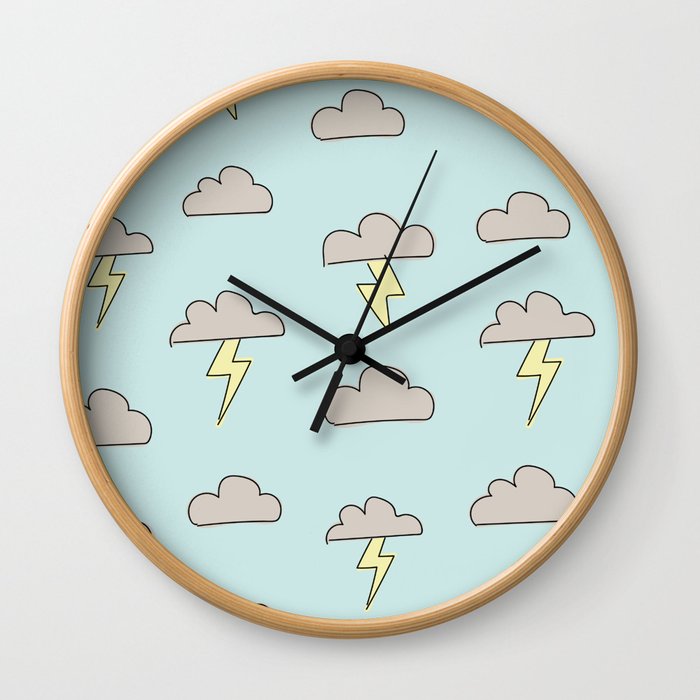 Storm in a Teacup Wall Clock