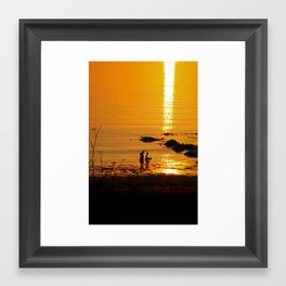 Golden Hour - Galicia Framed Art Print