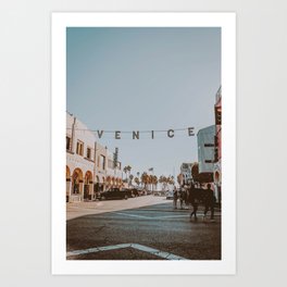 venice iii / california Art Print