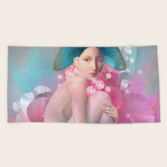 Water Maiden Beach Towel