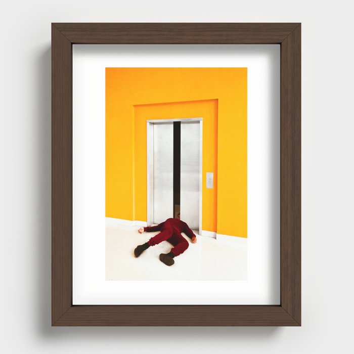 Going Up Recessed Framed Print