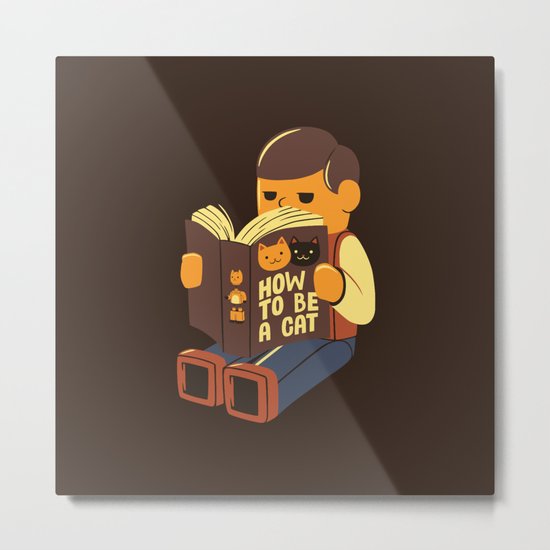 How To Be a Cat Metal Print