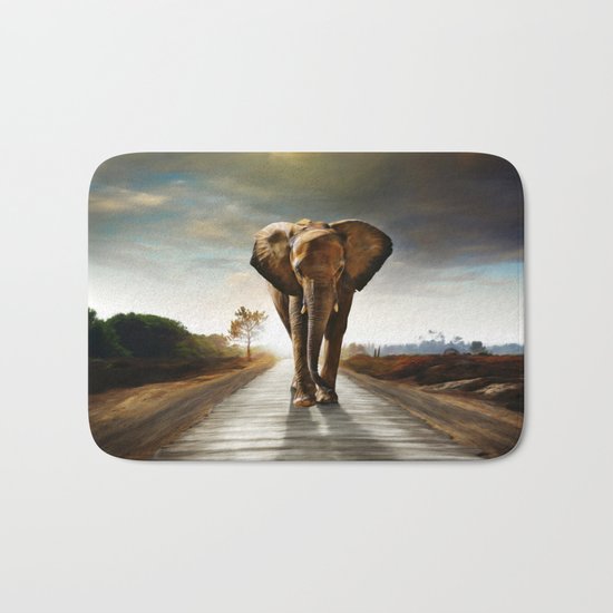 The Elephant Bath Mat
