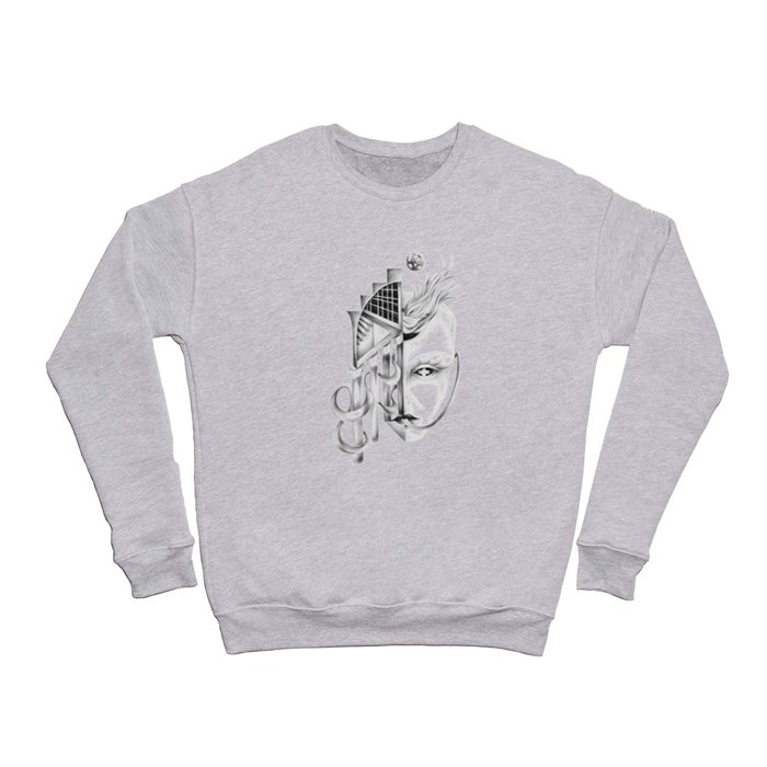 Space - Graphite Drawing Crewneck Sweatshirt