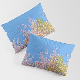 Korea,CherryBlossom,Spring,Niceday,sky Pillow Sham