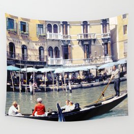Venice Italy Vintage Wall Tapestry