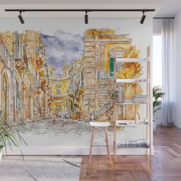 Sicily, villages of Italy Wall Mural