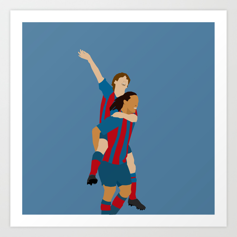 Nếu bạn yêu bóng đá, thì chắc chắn không ai là không biết tới Messi và Ronaldinho - hai huyền thoại đã tạo nên những khoảnh khắc đẹp của thể thao. Và bây giờ, bạn sẽ không muốn bỏ lỡ những tác phẩm nghệ thuật in ấn đẹp mắt liên quan đến hai ngôi sao này trên Society6 đâu!