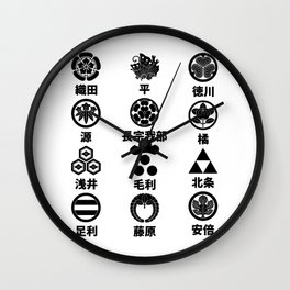 Kamon Chart Wall Clock