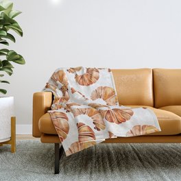 Croissant Collection Throw Blanket
