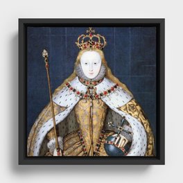 Queen Elizabeth I  Framed Canvas
