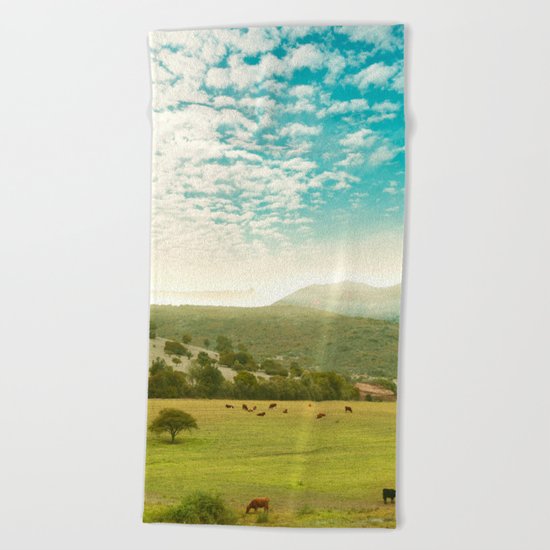 Spring Mood Beach Towel