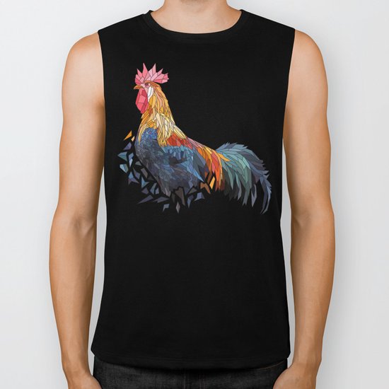 Rooster Biker Tank