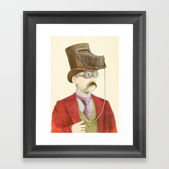 The Photographer Framed Art Print