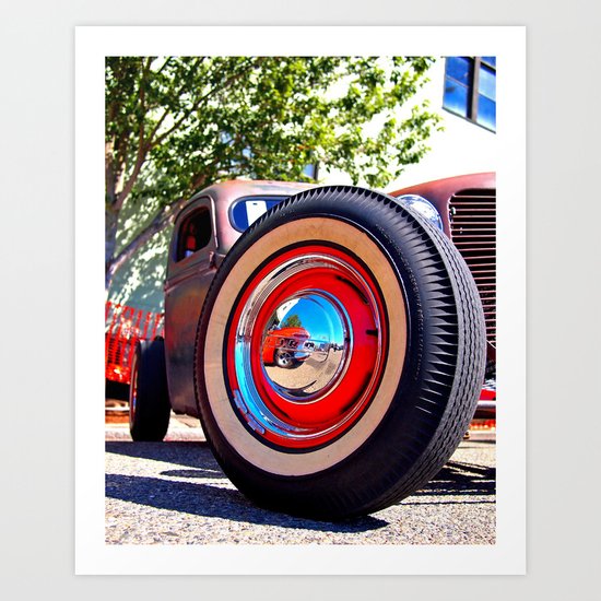 The wheel deal Art Print