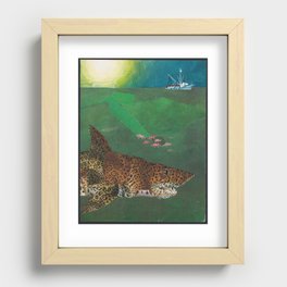 Life Aquatic  Recessed Framed Print