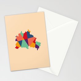 Abstract Berlin Stationery Cards