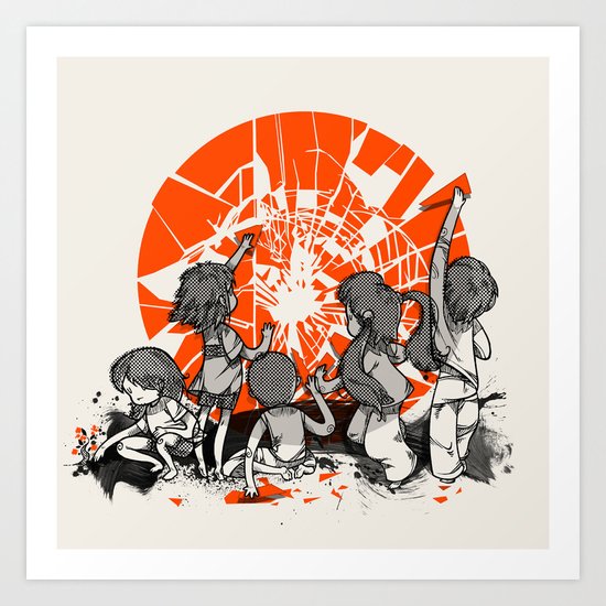 We’ll help you rise again Art Print