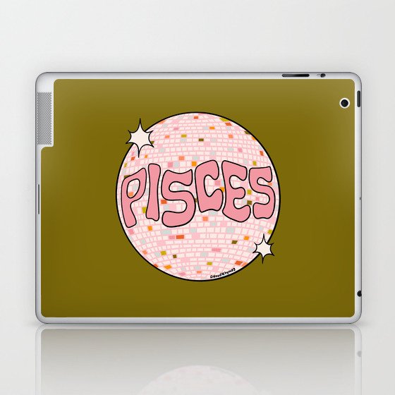 Pisces Disco Ball Laptop & iPad Skin
