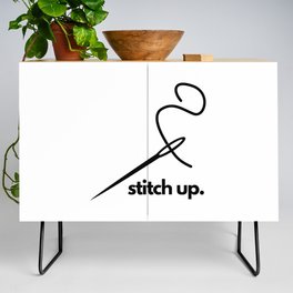 Stitch up. Credenza