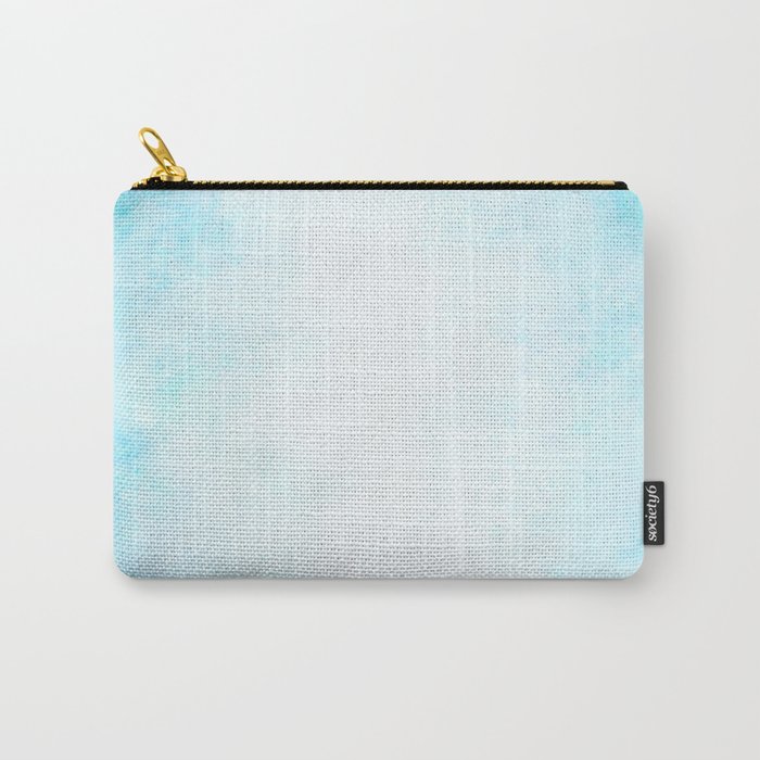 Soft Blue Carry-All Pouch