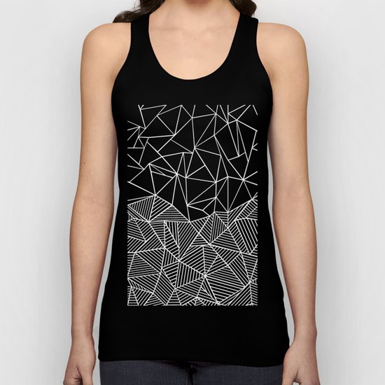 Ab Half And Half Electric Unisex Tank Top