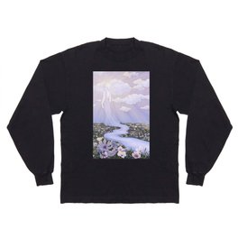 Spirit of the River and Sky Colour Version Long Sleeve T-shirt