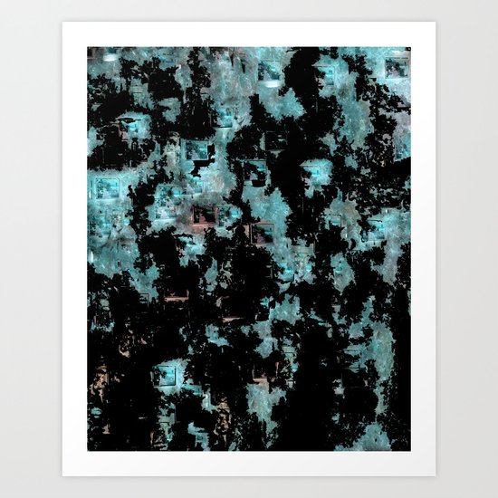 Boardwalk in Green Art Print