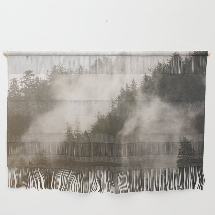 Redwoods Forest Fog Layers - California Parks Wall Hanging