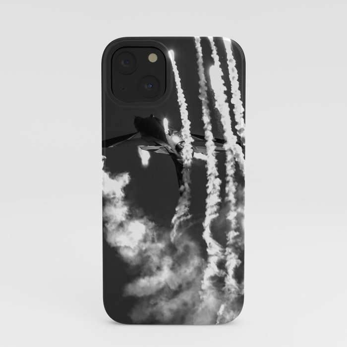 Belgian F16 and Flares iPhone Case