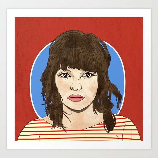 Lauren Mayberry Art Print