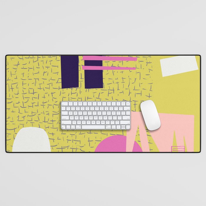 The Shape of Things to Come Desk Mat