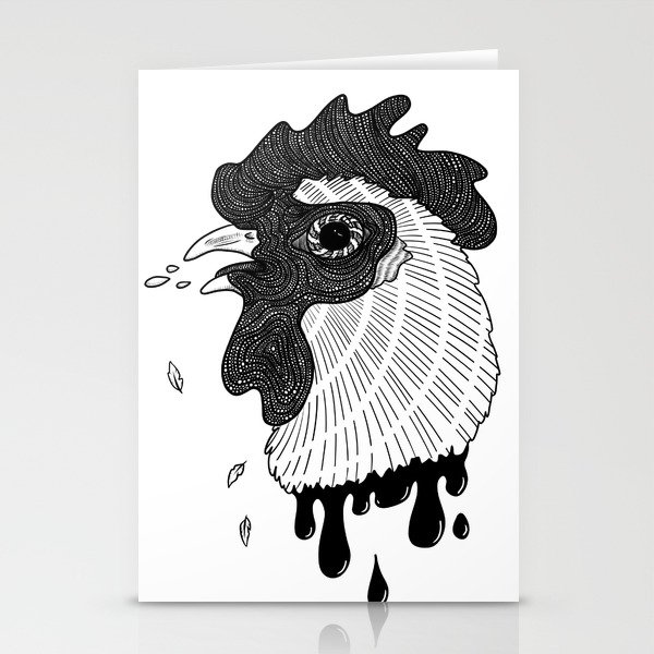 Cock-a-doodle don't. Stationery Cards