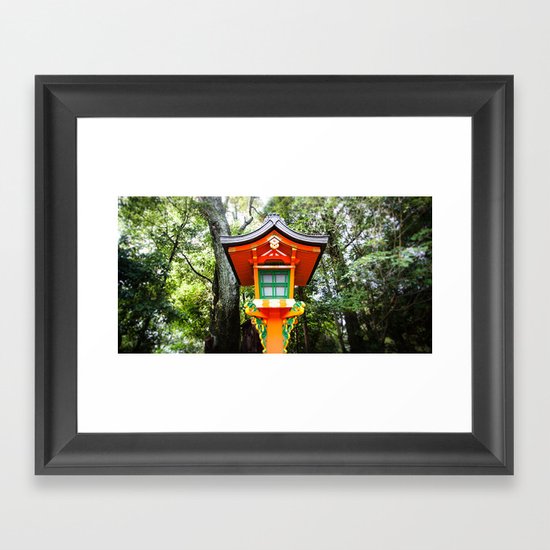 Inari Shrine Framed Art Print