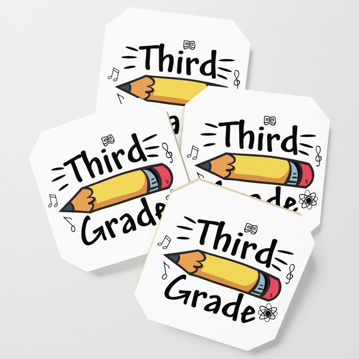 Third Grade Pencil Coaster