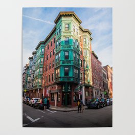The Old Style - North End Boston Massachusetts Poster