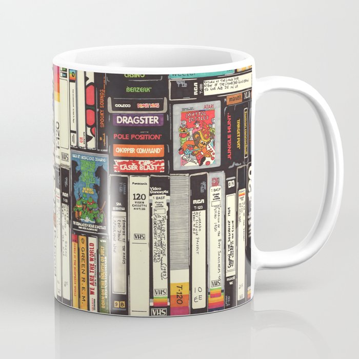 Cassettes, VHS & Video Games Coffee Mug