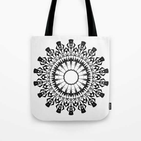 No Way Black Tote Bag