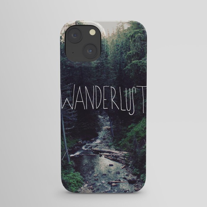 Wanderlust: Rainier Creek iPhone Case