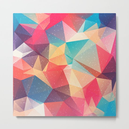 Geometric pattern Metal Print