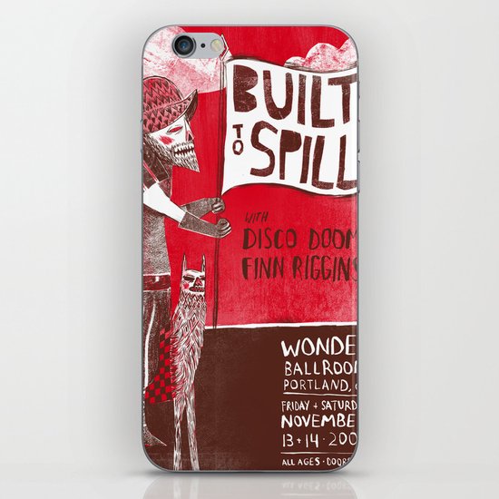 Built to Spill - Wonder Ballroom, Portland iPhone & iPod Skin