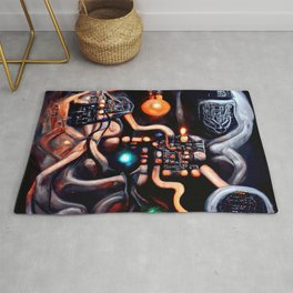 Positronic Brain Area & Throw Rug