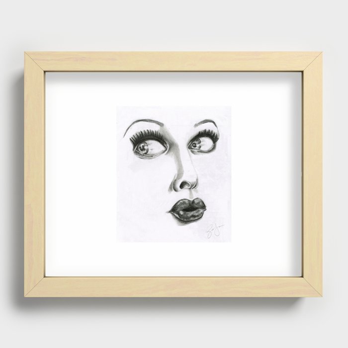 Lucille Ball Recessed Framed Print