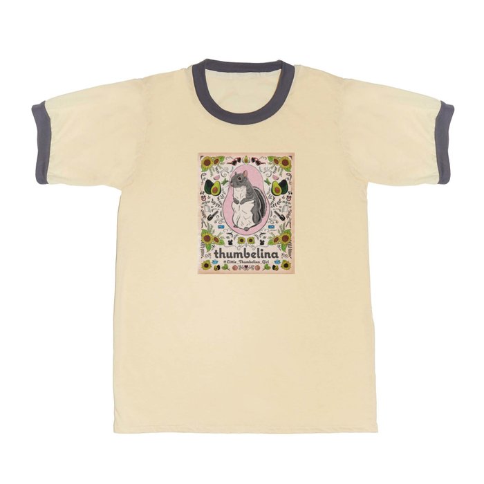 Little Thumbelina Girl: Thumb's Favorite Things in Color T Shirt