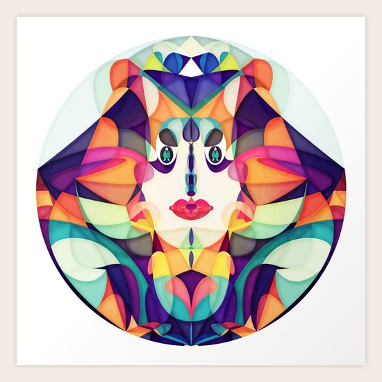 Overwhelm Me Please Art Print